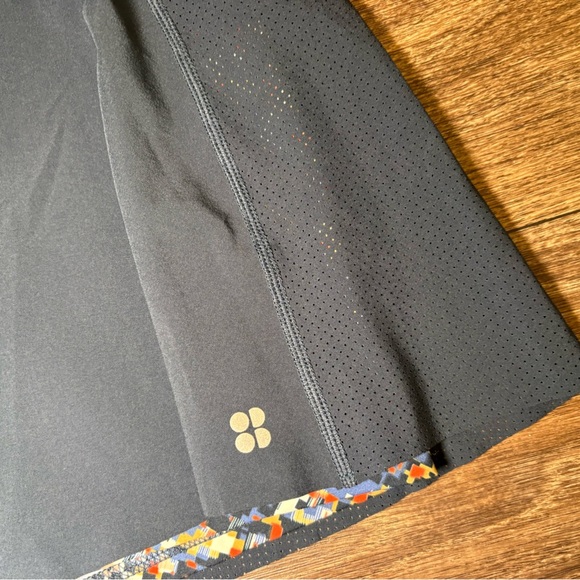 Sweaty Betty Womens Navy Skirt Skort Size Small Athletic Built in Colorful Short - Picture 6 of 12